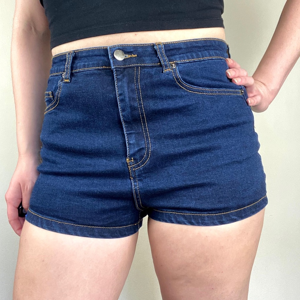 Forever 21 High Waist Jean Shorts